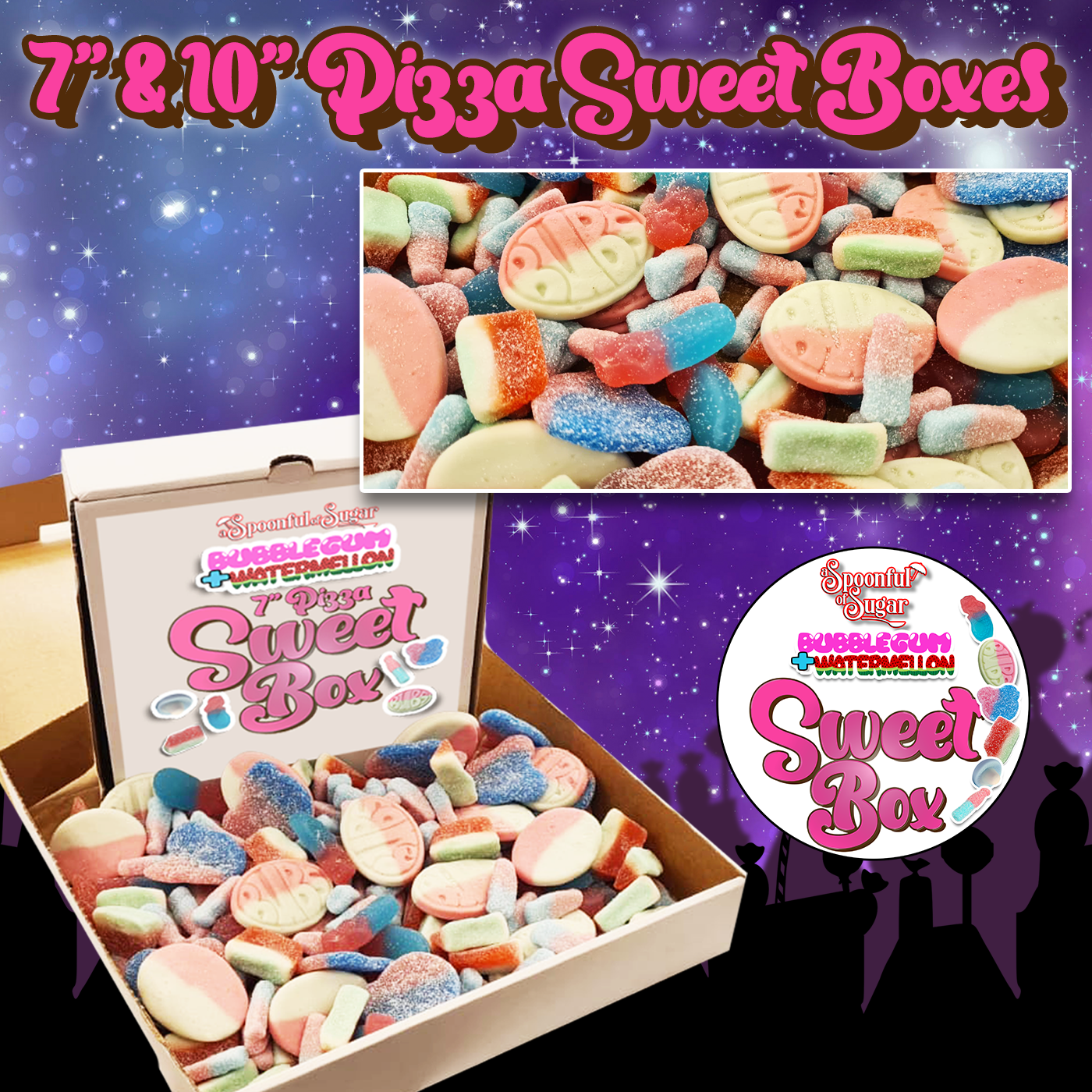 Pizza Sweet Boxes