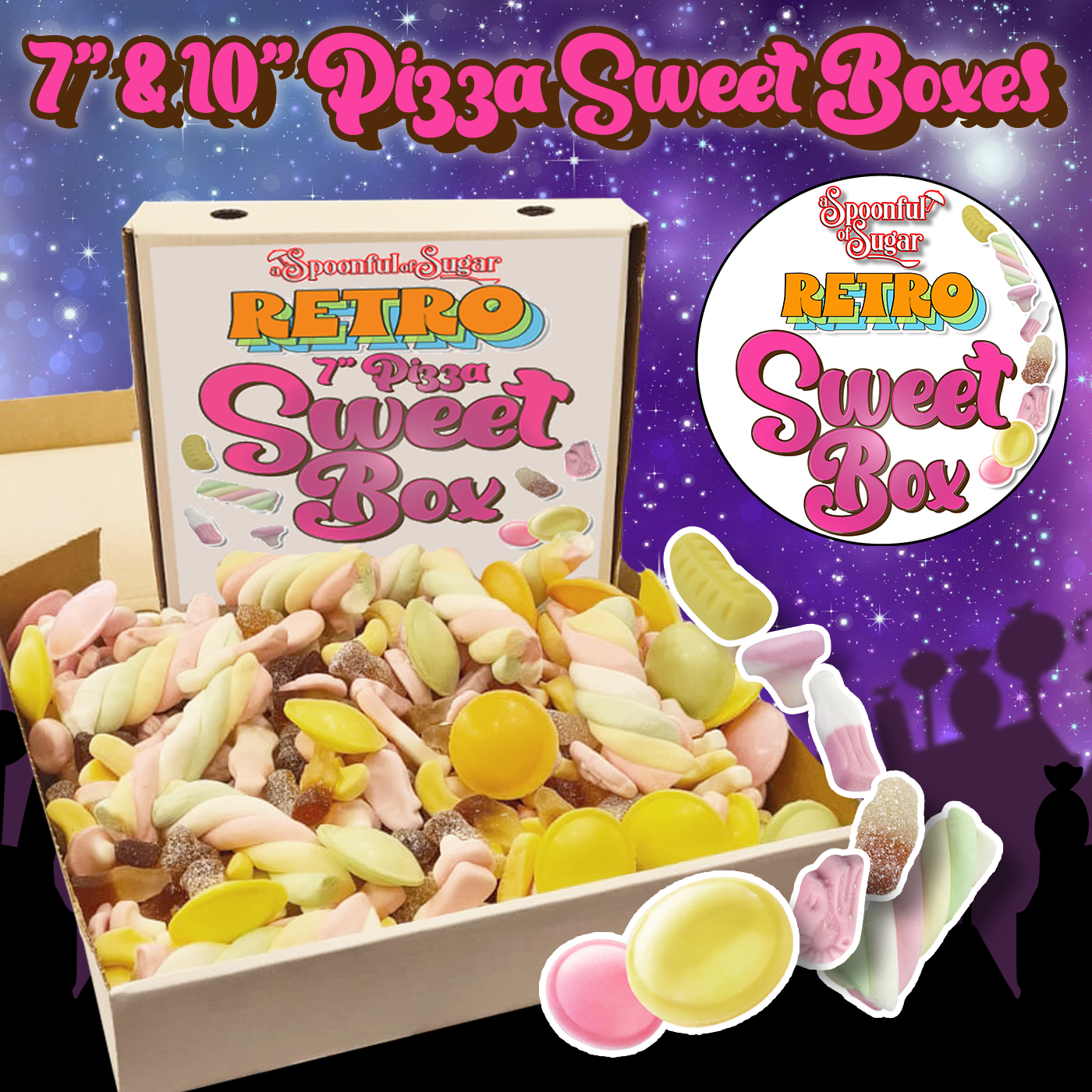 Pizza Sweet Boxes