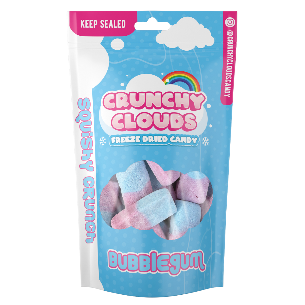 Freeze Dried Bubblegum Squashies 50g