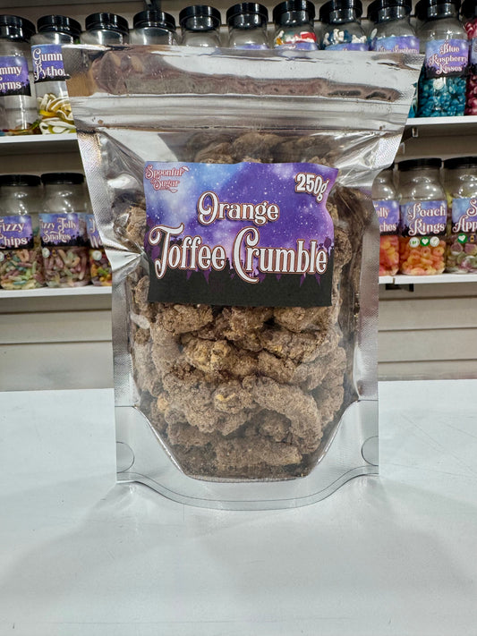 Orange Toffee Crumble 250g